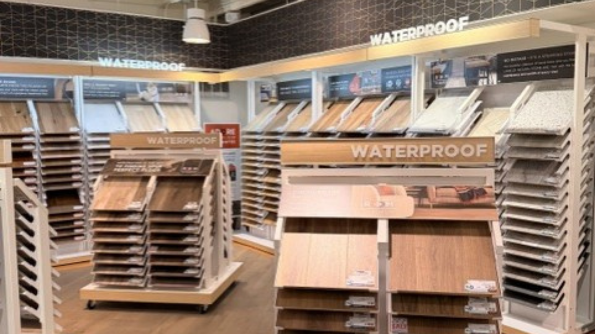 Luxury Vinyl flooring swatch 