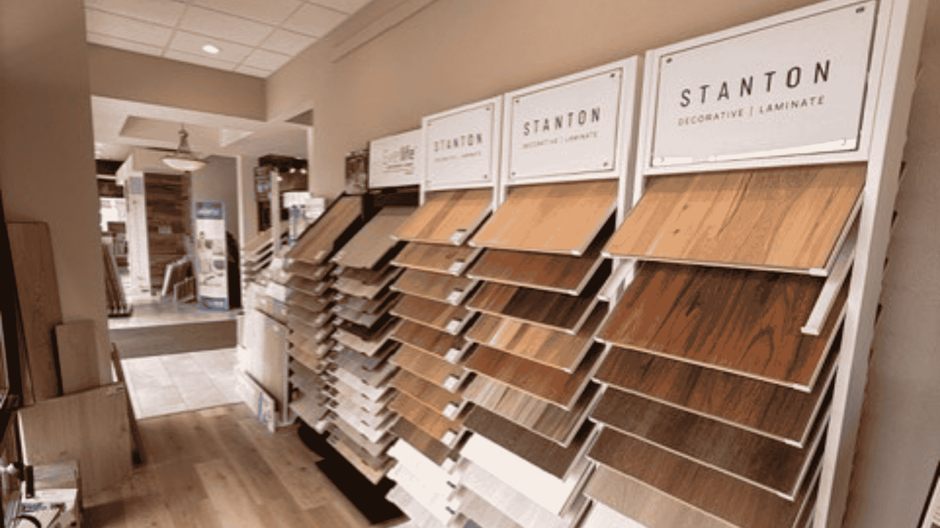 Laminate flooring swatch