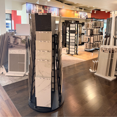 tile flooring showroom at Twohig Flooring America in Fond du Lac WI